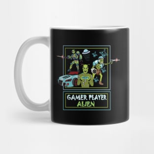 Gamer Player Alien Mug